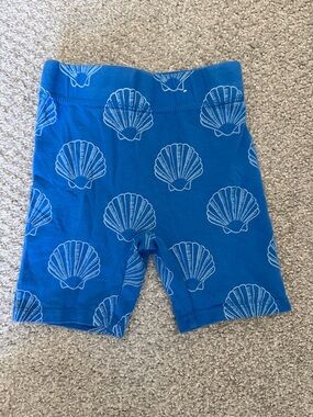 Cotton On Blue Shell Print Kids Shorts